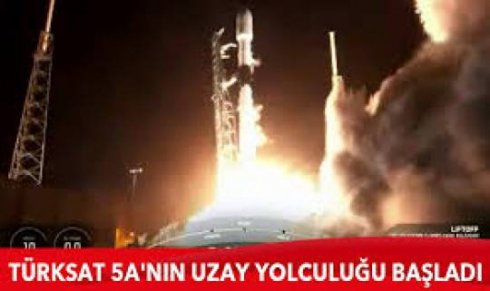 Türk peyki kosmosda 