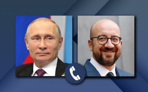Putin  Avropa İttifaqı Şurasının prezidenti ilə Qarabağı müzakirə edib