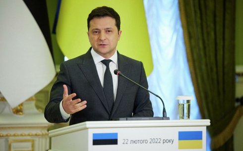 Ukrayna Prezidenti əhalini panikaya düşməməyə çağırıb