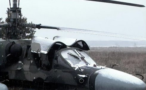 Ukrayna hərbçiləri Rusiyanın daha bir helikopterini vurub