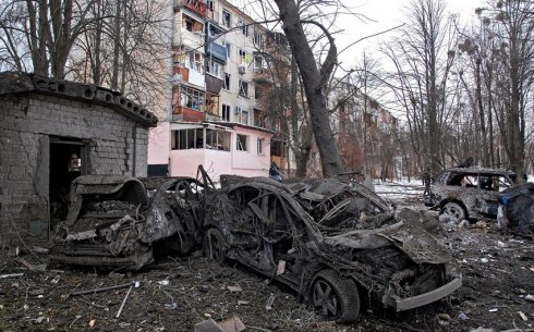 Ukraynanın Sumı şəhəri bombalanıb, 9 dinc sakin həlak olub