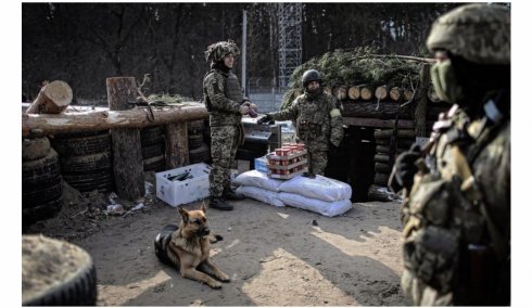 Ukrayna ordusu yaşayış məntəqəsini azad edib