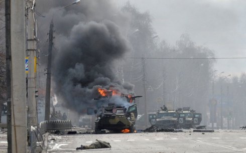 Ukrayna MN: "Son sutkada 10 tank, 18 zirehli texnika, 15 artilleriya qurğusu məhv edilib"