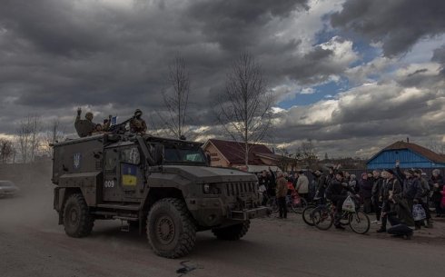 Ukrayna ordusu Xarkov vilayətinin daha bir yaşayış məntəqəsini azad edib