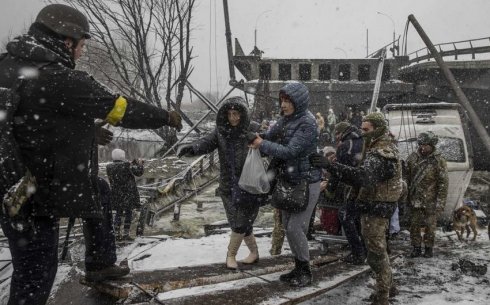 Ukraynada iki gündür humanitar dəhlizlər açılmır