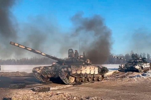 Ukrayna Baş Qərargahı: "Məhv edilən Rusiya tanklarının sayı 1 000-ə yaxınlaşır