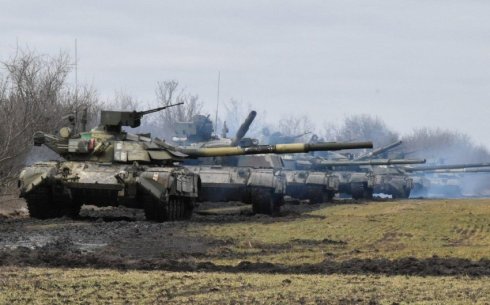 Ukrayna Baş Qərargahı: "Rusiya Donbasda 3 istiqamətdə hava hücumuna başlayıb