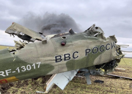 Ukrayna Baş Qərargahı: "İndiyədək Rusiyanın 191 helikopteri zərərsizləşdirilib