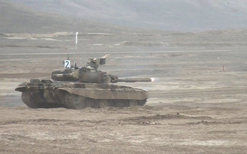 Azərbaycan Ordusunda “Ən yaxşı tank bölüyü” adı uğrunda yarış keçirilir